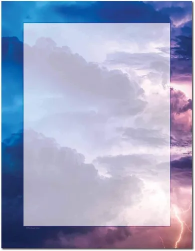 Vista 14 de Cool Colors - Papel para impresora láser y inyección de tinta con membrete, paquete de 25