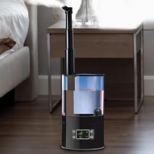 Vista 5 de ONTEL Humidificador Breathe Easy Ultra Cool Mist con funcionamiento silencioso, temporizador de apagado automático de filtración, tanque de agua