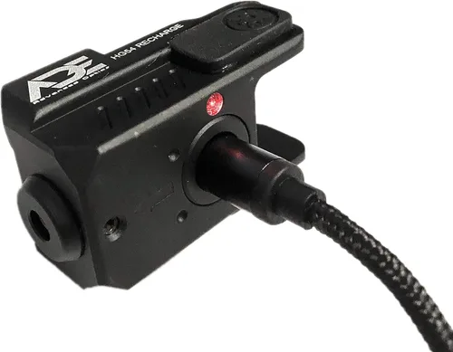 Vista 4 de Ade Advanced Optics HG54G Mira láser recargable universal clase IIIA, verde para pistola Springfield Hellcat (OSP/PRO) Micro-Compact 9MM