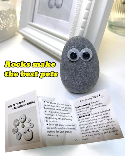 Vista 5 de Regalo de aniversario con texto en inglés "I Love You" con texto en inglés "You are My Rock", bonita decoración romántica para el hogar, regalos