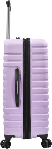 Vista 4 de U.S. Traveler Boren - Maleta de viaje de policarbonato resistente con 8 ruedas giratorias, asa de aluminio