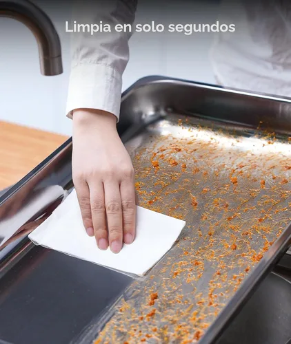 Vista 7 de Platos de Roce para Buffet 2 Pack, 9QT [Colores Oro Elegante y Plata] Juego de Platos de Roce de Acero Inoxidable para Buffet