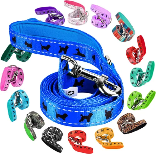 Vista 21 de EcoBark Correa para Perro - Correas Cómodas y Reflectantes con Asa Acolchada - Fuerte y Duradera de Alta Resistencia - Entrenamiento y Tiro