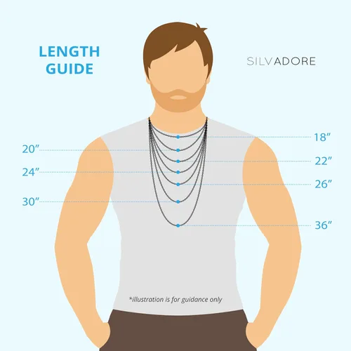 Vista 5 de Silvadore 9mm Miami CUBAN Link Chain for Men Necklace - NON-TARNISH & FADE-PROOF Real Silver Stainless Steel - Boys Mens Christmas Gifts - Thick Big