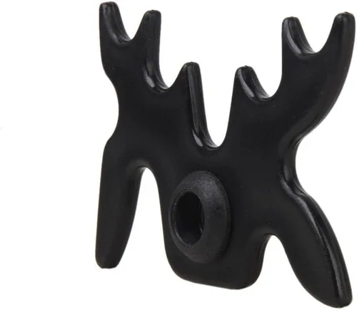 Vista 3 de Imperial Accesorio para taco de billar/piscina: cabeza de puente de cabeza de alce portátil, plástico, negro