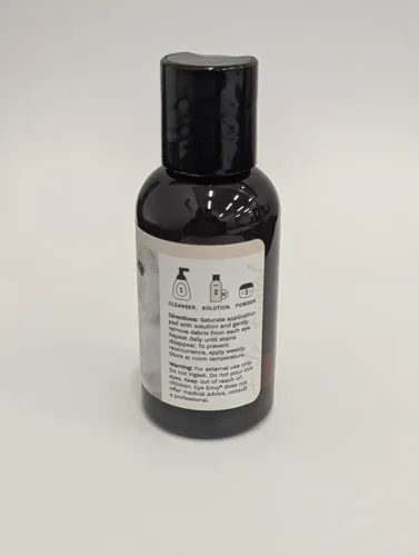 Vista 3 de Eye Envy Solución quitamanchas de lágrimas para gatos. Suave, natural y segura. Limpia las manchas de lágrimas. Recomendado por criadores