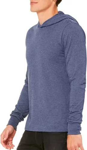 Vista 3 de Bella + Canvas - Sudadera con capucha unisex de manga larga