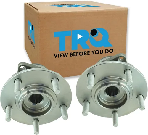 Vista 173 de TRQ Juego de 2 rodamientos de rueda delantera y conjunto de cubo compatible con Tesla 3 2020 Y 2018-2019 para Tesla 3 2020 Tesla Y AWD 2018-2019