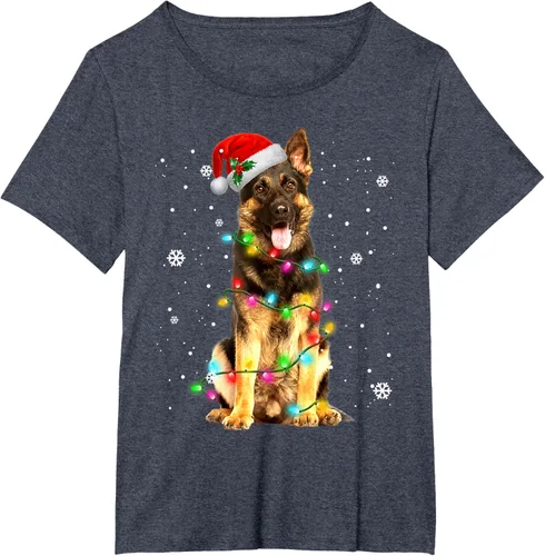 Vista 69 de Suéter de Navidad para perros de pastor alemán, suéter de Navidad para regalos de perros, Negro, S