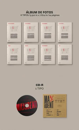 Vista 3 de Dreamus Stray Kids - MAXIDENT [CASE ver.] Álbum+Beneficio de preventa (ver al azar)