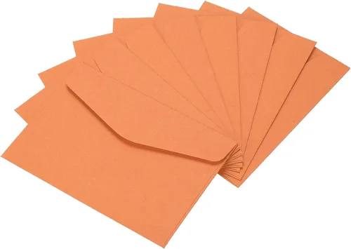 Vista 8 de YOKIVE Paquete de 60 sobres para tarjetas de regalo, nota de felicitación de negocios, sobre soporte para artículos pequeños, ideal para Rosado