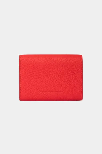 Vista 76 de grande Estuches para tarjetas 3639, Naranja, Tarjetero de cuero con cierre magnético, cartera pequeña de acordeón para mujer