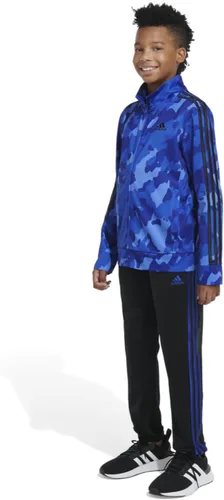 Vista 4 de adidas Tricot - Conjunto de ropa de chaqueta y pantalón para niño