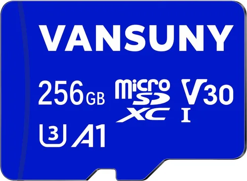 Vista 11 de Vansuny Tarjeta Micro SD de 64GB microSDXC con adaptador SD A1 App Performance V30 Grabación de video 4K C10 U3 Micro SD para teléfono, cámara