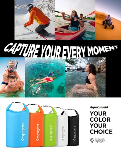 Vista 7 de Spigen AquaShield - Bolsa seca impermeable A631 30L
