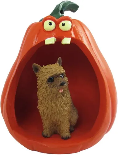 Vista 140 de Conversation Concepts Figura de Corgi galés de Halloween y calabaza Welsh Corgi Pembroke