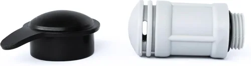Vista 2 de Válvula de chorro de aire y tapa de válvula de piscina 12363 12373 compatible con válvula de entrada de piscina sobre el suelo Intex