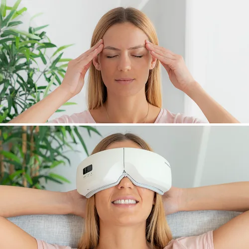 Vista 4 de Masajeador de Ojos con Compresión de Aire 4 en 1 Eyesky InnovaGoods