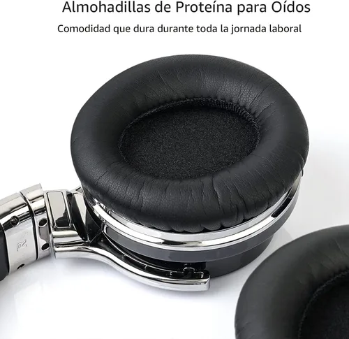 Vista 4 de Silensys E7 - Audífonos clásicos con cancelación activa de ruido vendidos un millón de veces en 10 años con cancelación de ruido mejorada, Bluetooth
