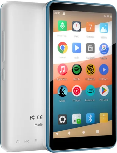 Vista 12 de Reproductor de MP3 con Bluetooth y WiFi, Android 9.0 de 144 GB, pantalla táctil de 4 pulgadas, reproductor MP3 y MP4 dgtenk Kids para Spotify