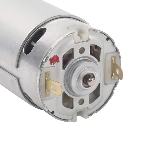 Vista 4 de Motor eléctrico de 550 12000 RPM de 12 voltios, RS550 12V Motor Drive Gearbox Accesorios para niños Rueda eléctrica Niños Ride On Piezas de repuesto