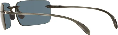 Vista 5 de Costa Del Mar Gafas de sol rectangulares Cayan para hombre, Gris