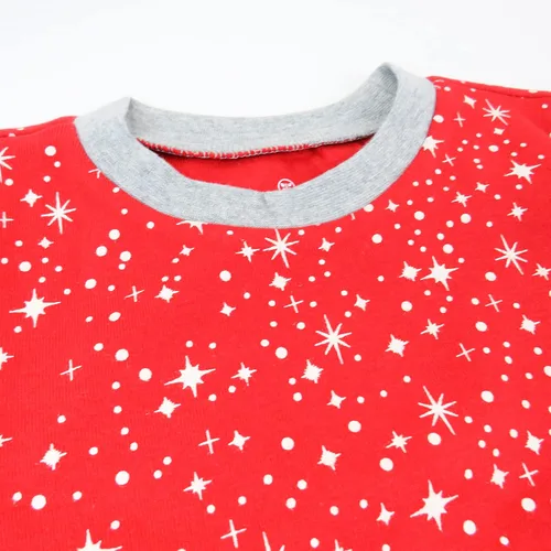 Vista 2 de HonestBaby Girls Organic Cotton 2-Piece Snug Fit Pajama Set