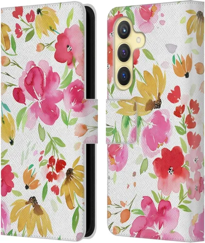 Vista 269 de Head Case Designs Officially Licensed Ninola Butterfly Nature Spring Floral Leather Wallet Case Compatible with Samsung Galaxy A07 4G