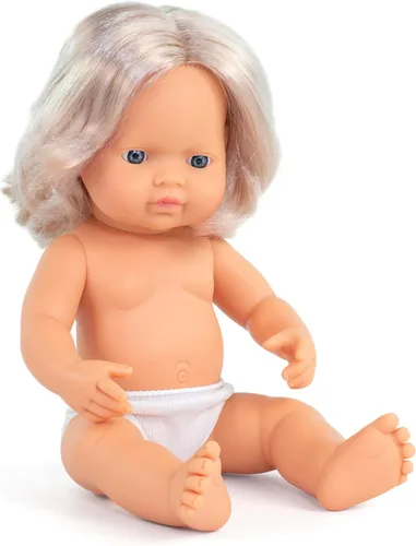 Vista 14 de Muñeca de bebé anatómicamente correcta de 15 pulgadas de Miniland, Chica asiática