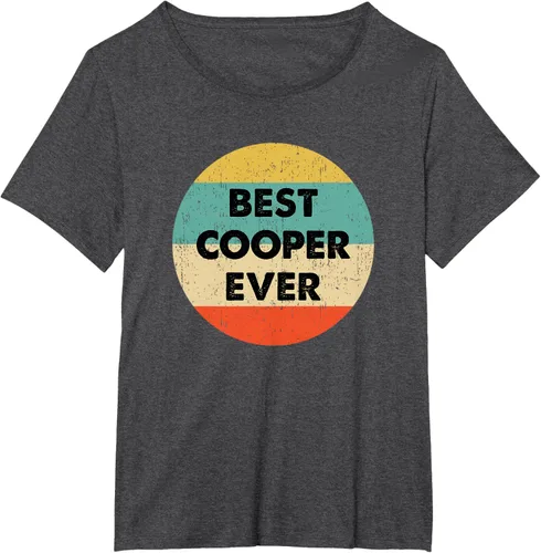 Vista 24 de Camiseta Cooper, Negro