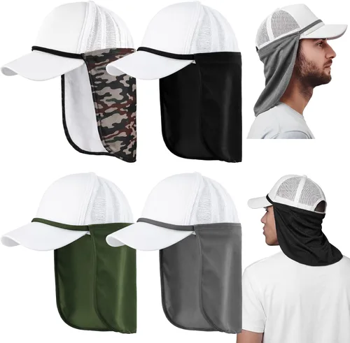 Vista 12 de Tatuo Polaina unisex para el cuello, protección solar, protección solar, multifuncional, 2 en 1, cubierta facial para deportes al aire libre, pesca