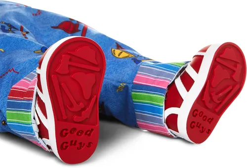 Vista 7 de Spirit Halloween Muñeca Chucky Good Guys de 24 pulgadas, multicolor