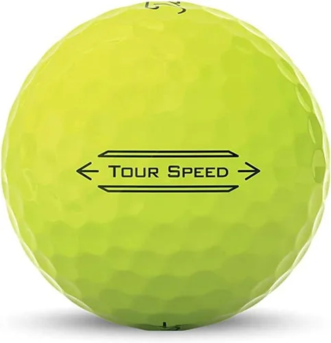 Vista 2 de Titleist Tour Speed Golf Balls Amarillo