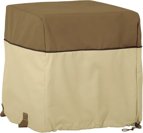 Vista 3 de Classic Accessories Veranda - Cubierta rectangular resistente al agua para parrilla de mesa de 20 pulgadas