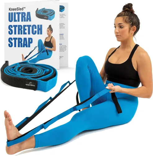 Vista 3 de KneeSled™ Ultra Stretch Strap La mejor opción para fisioterapia U.S.A.