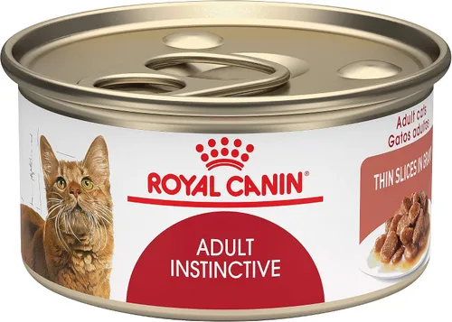 Vista 10 de Royal Canin Feline Health Nutrition - Alimento instintivo para adultos, rebanadas finas en salsa para gatos, 3 onzas (paquete de 18)