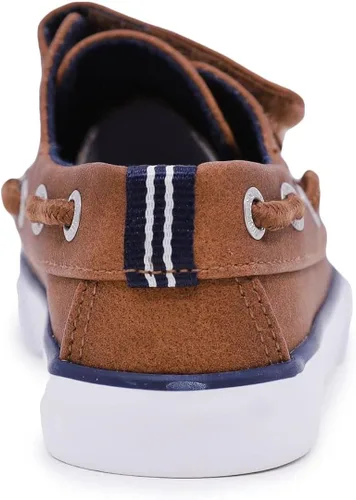 Vista 3 de Nautica Mocasines casuales para niños y niños zapatos de barco con una correa - niño pequeñoniño pequeño