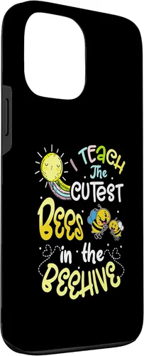 Vista 3 de iPhone 13 Pro Max I Teach The Cute Bees In The Beehive Kindergarten Case