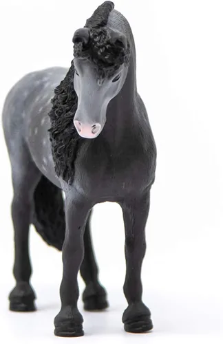 Vista 2 de Schleich Horse Club Pura Raza Española - Figura de yegua de semental, juguete detallado de caballo con capa gris moteada, duradera para educación