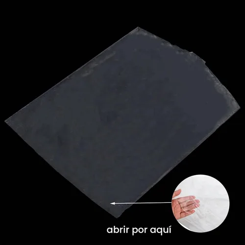Vista 7 de AVLA Paquete de 50 bolsas de plástico para ropa, bolsas transparentes para colgar en seco, cubierta transparente para colgar ropa, bolsas