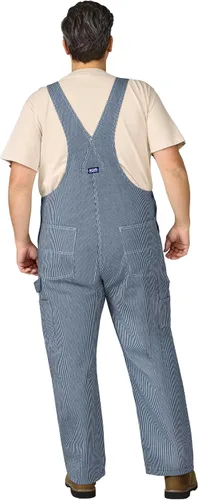 Vista 2 de Liberty Big Smith Men's Hickory Stripe Bib Overall