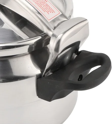 Vista 8 de Bote a presión, olla a presión de gran capacidad, fácil de abrir, cerrar, a prueba de explosiones, seguro para el hogar (4L)