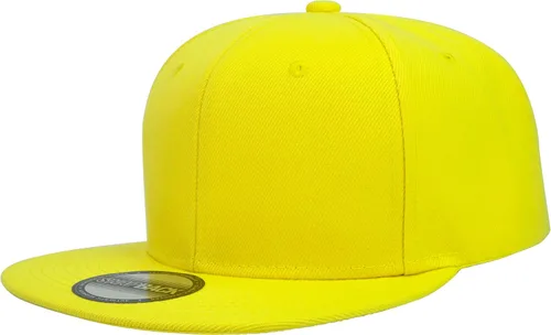 Vista 35 de Gorras Snapback Gelante para Hombres - Gorra de Béisbol con Visera Plana Ajustable - Liso en Blanco Ajustable Negro