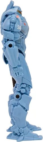 Vista 7 de Pacific Rim McFarlane Toys Gipsy Danger (Jaeger) - Figura de 4 pulgadas con cómic