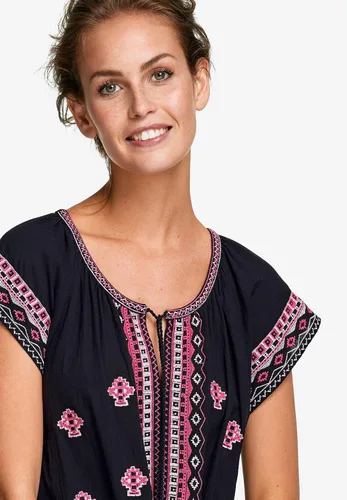 Vista 5 de ellos Vestido Playa Shift para mujer, talla grande