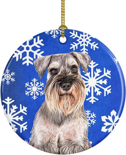 Vista 210 de Caroline's Treasures Cavalier Spaniel - Adorno de cerámica para colgar en el árbol de Navidad, para el hogar, Navidad, fiestas, regalo, 3 pulgadas