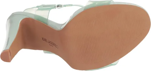 Vista 4 de Karl Lagerfeld Paris Sandalias Cieone de tacón elegante para mujer