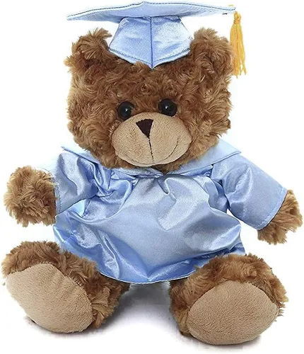 Vista 13 de Plushland Peluche de animal, juguetes de 12 pulgadas, regalo para el día de graduación, lo mejor para cualquier graduado de escuela, 12 pulgadas
