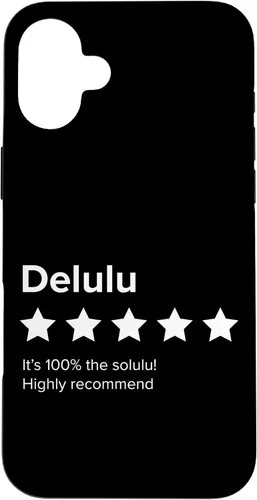 Vista 22 de iPhone 16 Delulu - 5 Stars. Delulu is the Solulu Case
