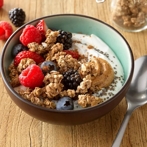 Vista 6 de Quaker Granola proteica, avena, chocolate y almendras, 18 oz